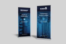 Client : Bionest. Affiches pour kiosque d'exposition.